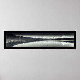 Mt McKinley Alaska Photo 1958 Poster