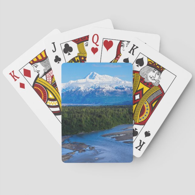 Mt. McKinley Alaska Playing Cards (Back)