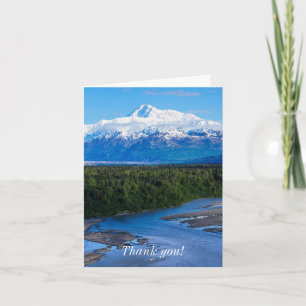 Mt. McKinley Alaska Thank You Card