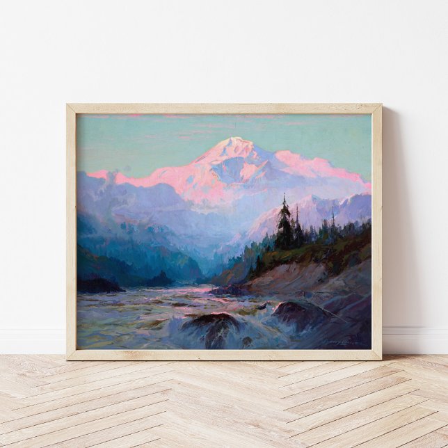 Mt. McKinley | Sydney Mortimer Laurence Poster (Creator Uploaded)