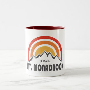 Mt. Monadnock New Hampshire Two-Tone Coffee Mug