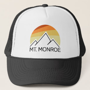 Mt. Monroe New Hampshire Retro Trucker Hat