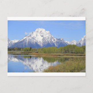 Mt. Moran Grand Teton National Park Postcard
