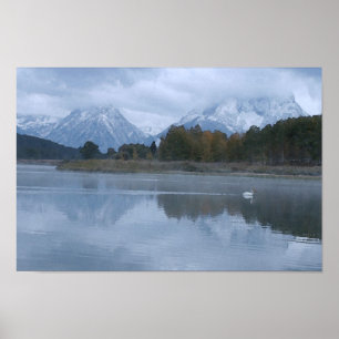 Mt. Moran Reflection Poster