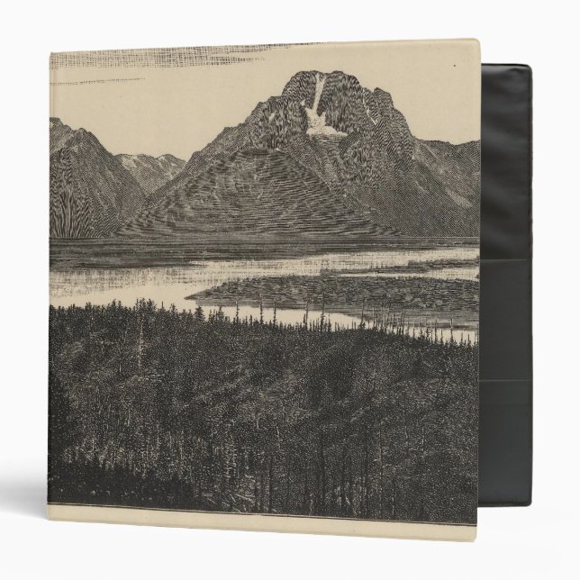 Mt Moran, Wyo Binder (Front/Inside)