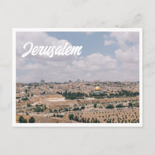 Mt of Olives Photo Jerusalem Carte postale