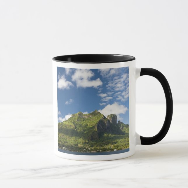 Mt. Otemanu and scenics of beautiful Bora Bora Mug (Right)