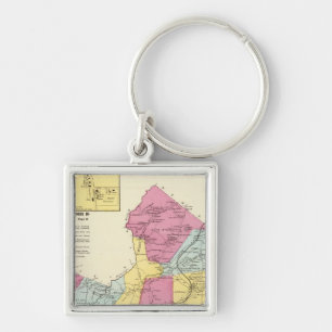 Mt Pleasant, Town Keychain