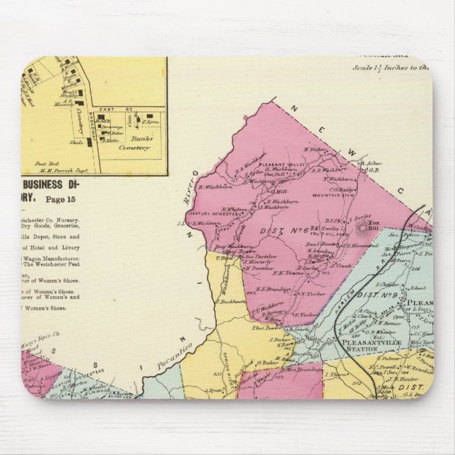 Mt Pleasant, Town Mouse Pad (Front)