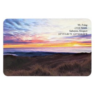 Mt. Pulag, The Playground of the Gods Ref Magnet