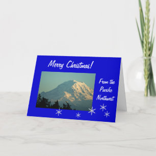 Mt. Rainier Christmas: Go Tell It! Holiday Card
