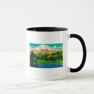 Mt. Rainier from Tipsoo Lake at Chinook Pass Mug