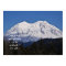 Mt. Rainier in winter Print w/Scripture Verse