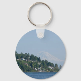 Mt. Rainier Keychain