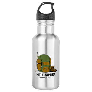 Mt. Rainier National Park Backpack 532 Ml Water Bottle