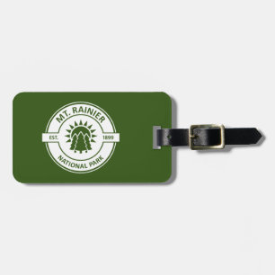 Mt. Rainier National Park Luggage Tag