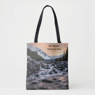 Mt. Rainier National Park Souvenir  Tote Bag