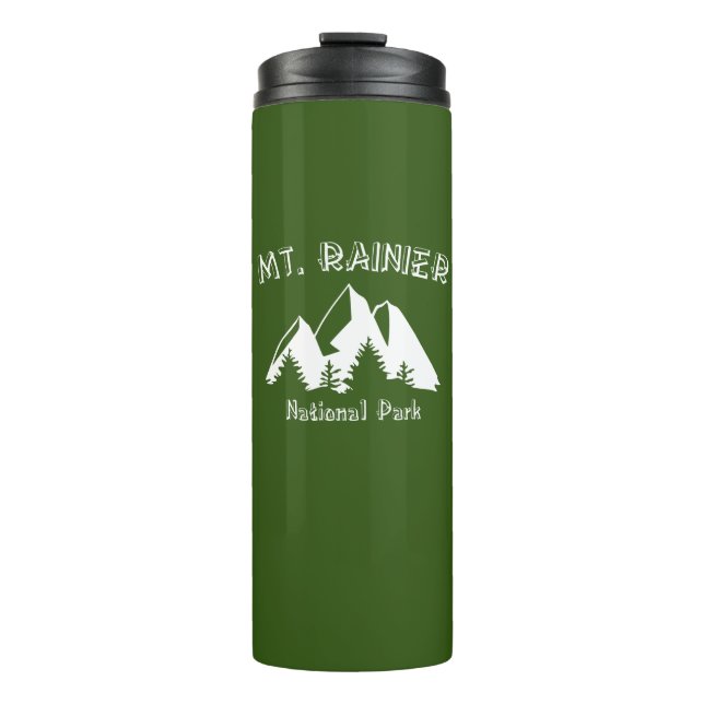 Mt. Rainier National Park Thermal Tumbler (Front)