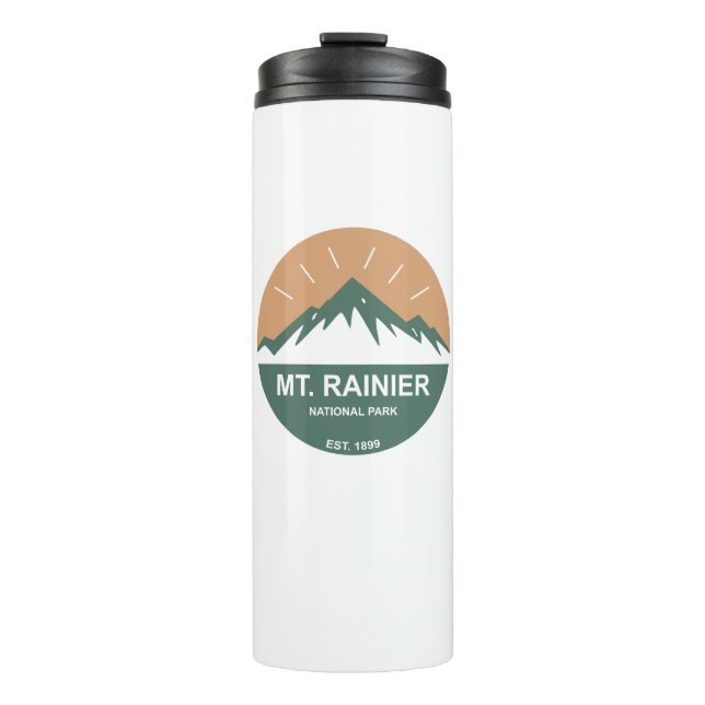 Mt. Rainier National Park Thermal Tumbler (Front)