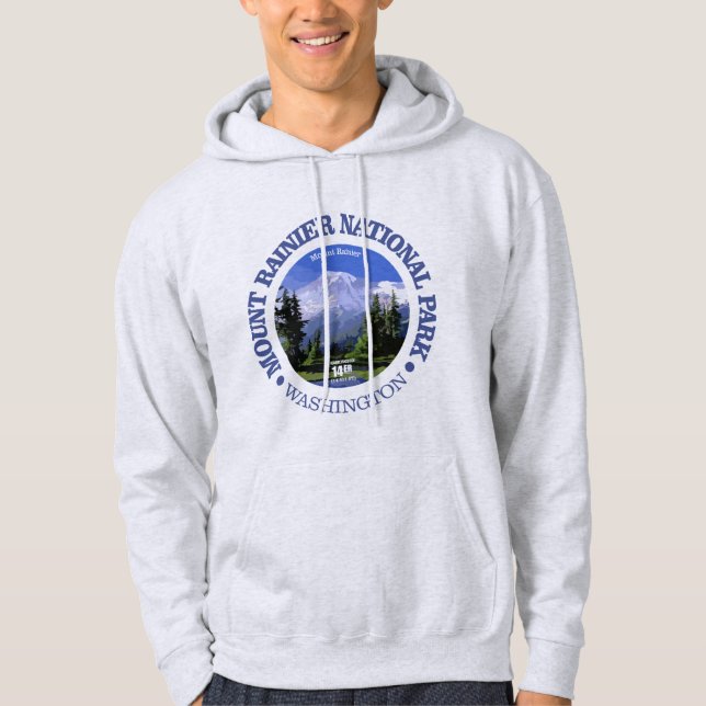 Mt Rainier NP Hoodie (Front)