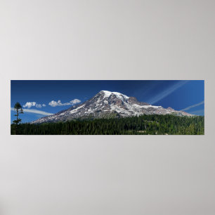 Mt. Rainier Panorama Poster