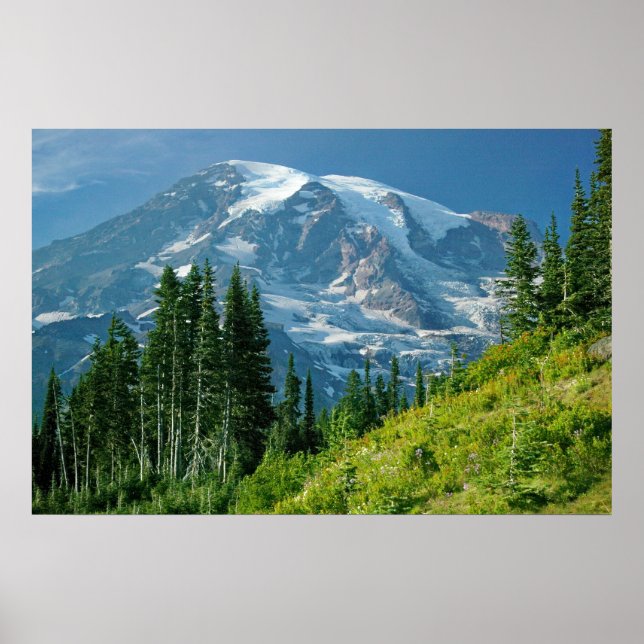 Mt Rainier Poster (Front)