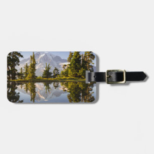 Mt. Rainier reflected in a tarn near Plummer Peak Luggage Tag