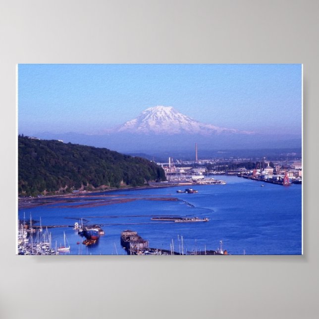 MT RAINIER TACOMA WASHINGTON POSTER (Front)