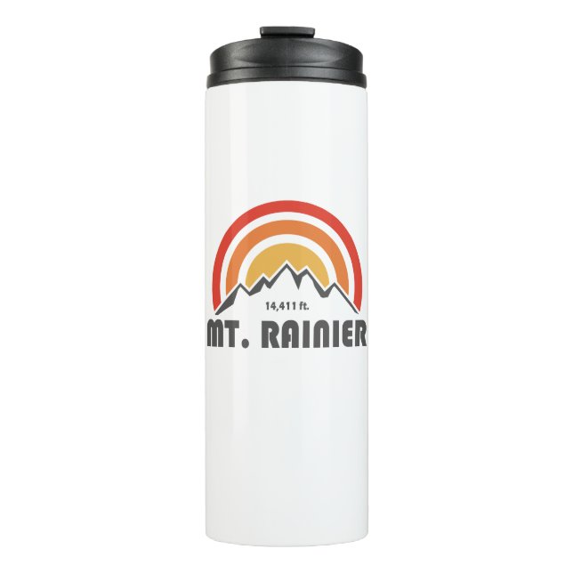 Mt. Rainier Thermal Tumbler (Front)