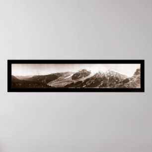 Mt. Rainier WA Photo 1907 Poster