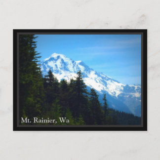 Mt. Rainier, Wa Postcard