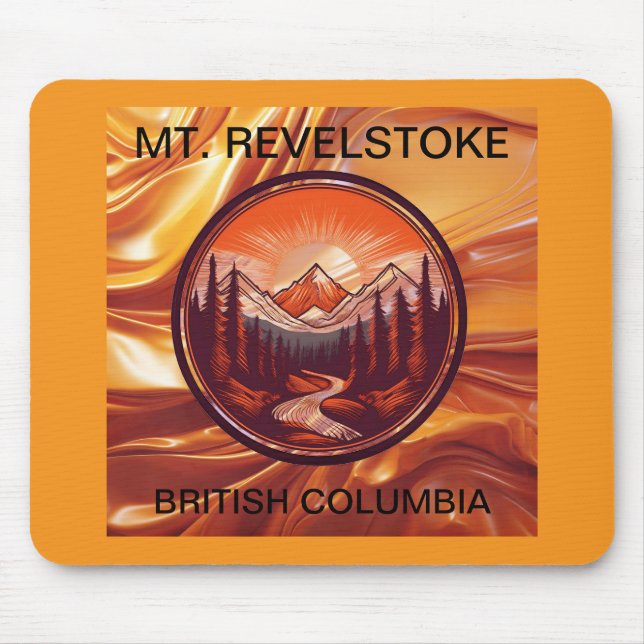 Mt. Revelstoke British Columbia Mouse Pad (Front)