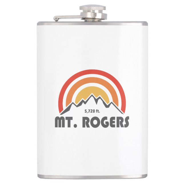 Mt. Rogers Hip Flask (Front)