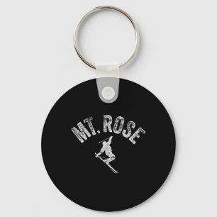 Mt Rose Ski Winter Tahoe Skiing Cool Skier Tahoe F Keychain