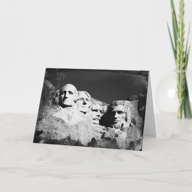 Mt. Rushmore Card (Front)