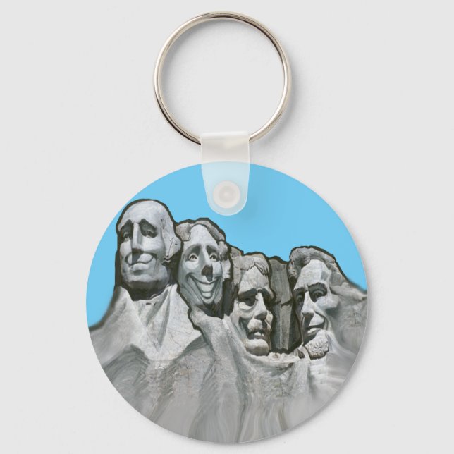 Mt Rushmore Keychain (Front)