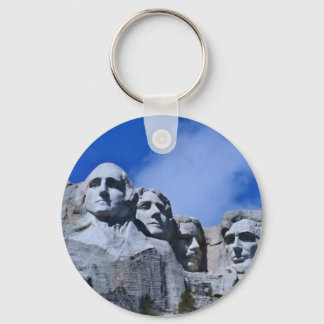 Mt. Rushmore Landmark Keychain