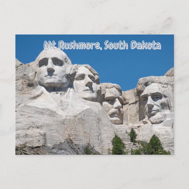 Mt Rushmore, South Dakota -  Postcard (Front)