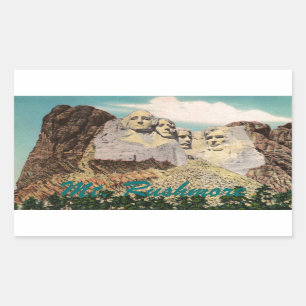 Mt. Rushmore Vintage Sticker