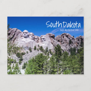 Mt Rushmore Vista Greeting Card