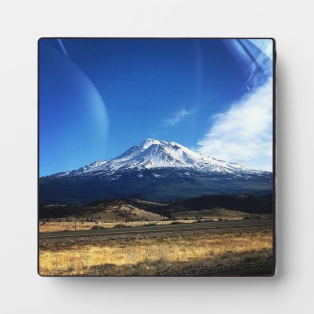 Mt. Shasta, CA Plaque (Front)