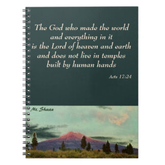 Mt. Shasta Christian Notebook