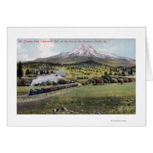 Mt Shasta et Southern Pacific Rail