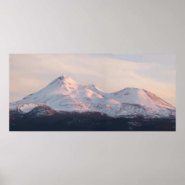 Mt. Shasta Poster (Front)
