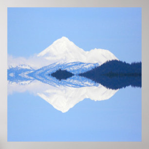 Mt. Shasta reflections....... Poster