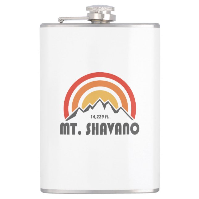 Mt. Shavano Hip Flask (Front)