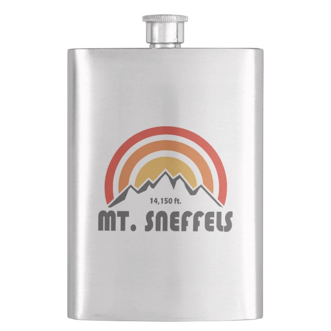 Mt. Sneffels Hip Flask (Front)