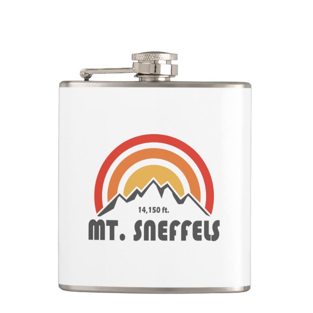 Mt. Sneffels Hip Flask (Front)