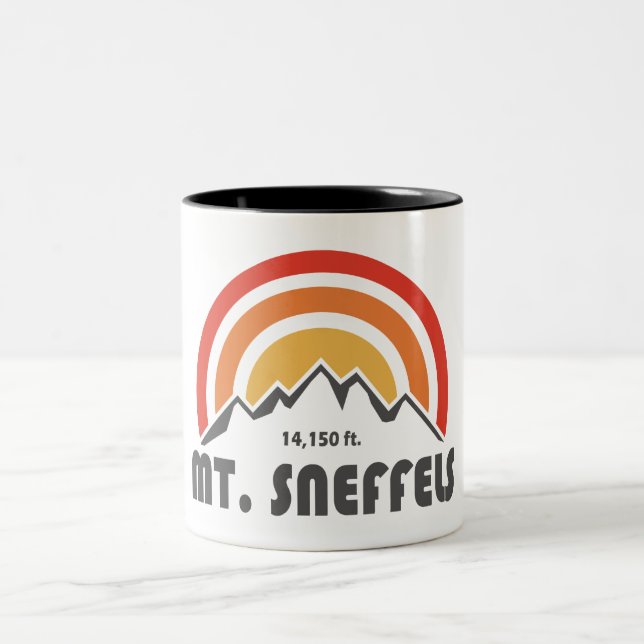 Mt. Sneffels Two-Tone Coffee Mug (Center)