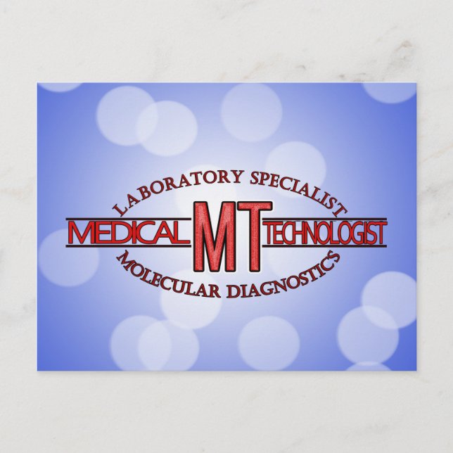 MT SPECIALIST MOLECULAR DIAGNOSTICS MEDICAL TECH POSTCARD (Front)